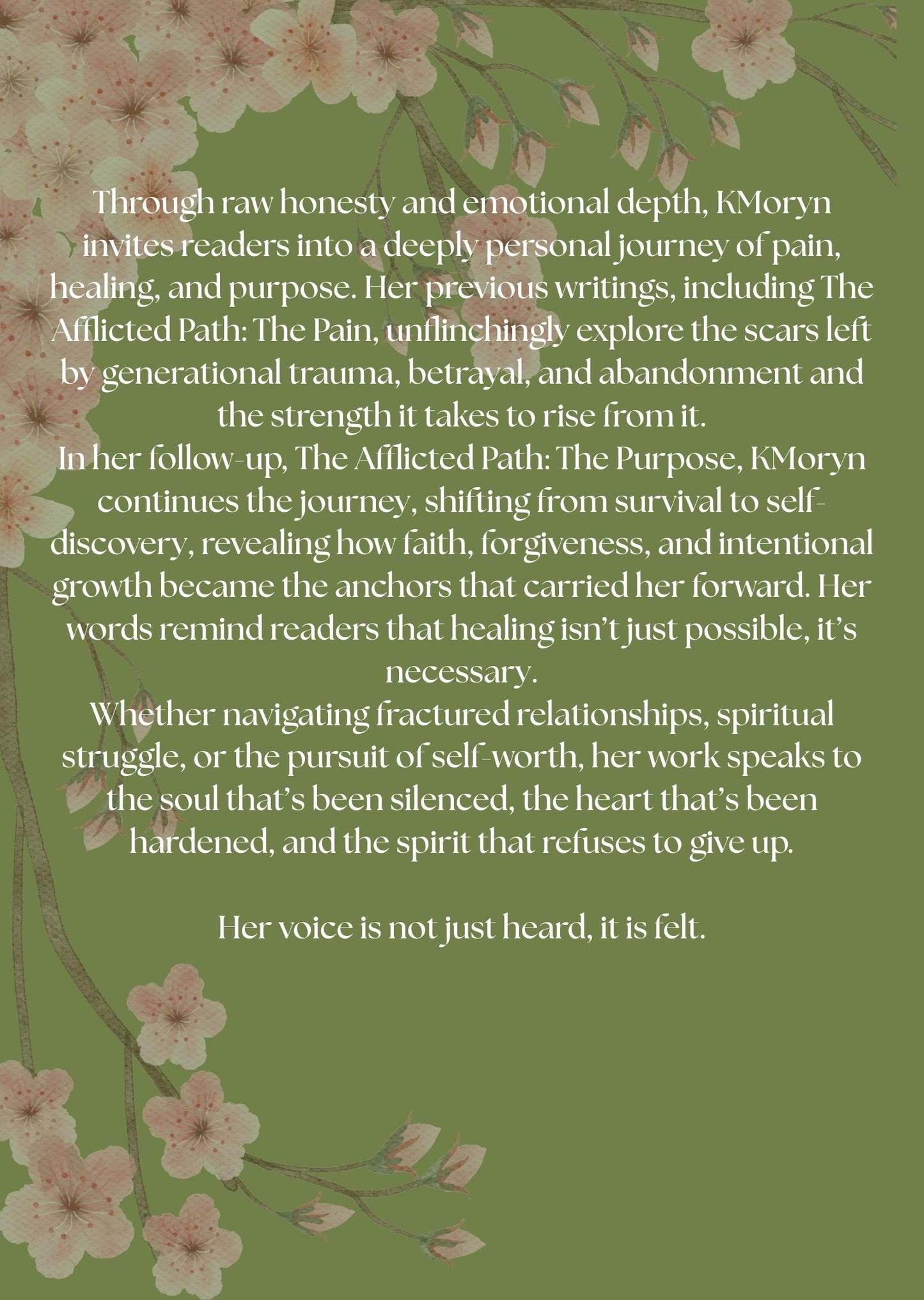 The Afflicted Path: The Purpose